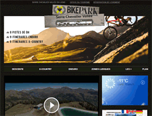 Tablet Screenshot of bikepark-serrechevalier.com